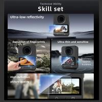 ราคา 2PCS ป้องกันหน้าจอสําหรับ DJI Osmo 360 Ultra-Clear กระจกนิรภัยกล้องเลนส์ป้องกันฟิล์มแก้วสําหรับ DJI Osmo อุปกรณ์เสริมกล้อง (43919295008)
