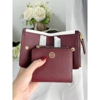 ราคา ♞,♘,♙แท้ พร้อมส่ง กระเป๋าสตางค์ใบสั้น งาน shop 54449 Tory Burch Robinson Mini Wallet (24974823443)