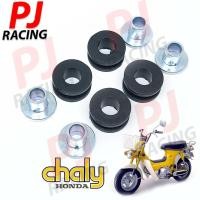 ราคา ลูกยางบังลมชาลี บูชรองบังลมชาลี บูช บังลมชาลี น๊อตบังลมชาลี ยางบังลมชาลี ลูกยาง ครบ 4 ชิ้น 4 รู ยังลม (41527445325)