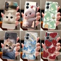 ราคา ปลอกสําหรับ Vivo Y55 4G ซิลิโคนใส Jelly Soft TPU ฝาหลังกระต่ายน่ารักแมว Dinasaur เคสโทรศัพท์ (56102498988)
