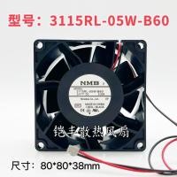 ราคา ของแท้ NMB 3115RL-05W-B60 24V 0.50A Schneider Inverter พัดลมระบายความร้อน (50503677228)