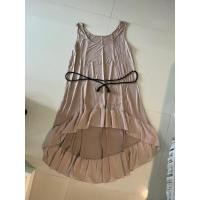 ราคา 22_เดรสหน้าสั้นหลังยาว บานเเต่งระบายด้วยผ้าชีฟอง ผ้านุ่มยืดได้มาก ผ้าเรย่อน มีเชือกผูกเอว (23150778807)