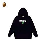 ราคา BAPE เสื้อ BAPE เสื้อฮู้ดทรงหลวมพิมพ์ลายหัวลิง (47903350701)