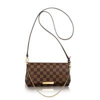ราคา Louis Vuitton Favorite MM Damier 2016 (มือสอง ช็อปไทย) (28880270480)