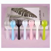 ราคา BAZZR【สุดคุ้ม 】ช้อน ช้อนพลาสติก แพ็ค 100 ชิ้น ช้อนขนม ช้อนพลาสติกตักขนม ซีลแยกทุกชิ้น ช้อนปลายส้อม ช้อน ซ้อมพลาสติก (40875097246)