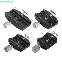 ราคา NEXUSNOVA กล้อง CLAMP QUICK RELEASE, Ball Head Mount อลูมิเนียม Quick Release แผ่น, 3/8 ถึง 1/4 สกรูอาชีพ DSLR SLR ขาตั้งกล้อง Monopods CLAMP กล้อง Monopod (52803867092)