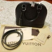 ราคา used like very new* ของแท้ LV alma bb dc15 in black (638188158)