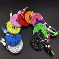 ราคา BATAM SHOPPING MALL สายเคเบิลข้อมูล Micro USB Shoelace 1 เมตร / 3 เมตร (ทอ) / สายชาร์จ micro usb 1 ม. / 3 ม. (57153669198)