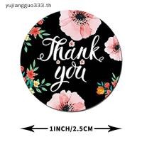 ราคา # yujiang # 500 ชิ้น 1 นิ้วดอกไม้โรแมนติกขอบคุณ Stiers ม้วนสําหรับซองจดหมายงานแต่งงานกล่องเครื่องประดับเครื่องเขียน Seal Stier ของขวัญ Lable . (52705510816)