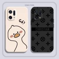 ราคา เคส Oppo Find X5 / Find X5 Pro พิมพ์ลาย Lucky Virus และ Goofy Duck (42913502126)