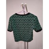 ราคา เสื้อผู้หญิง ครอป size m zara สีเขียวดำ (13060690473)