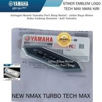 ราคา Tech Max Nmax สติ๊กเกอร์สัญลักษณ์โลโก้ซ้าย New Nmax Turbo Tech Max ของแท้ Original Yamaha Surabaya (44455693680)