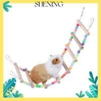 ราคา SHENING นกแก้วปีนบันไดนกเคี้ยวของเล่นแขวนบันไดสะพานระงับบันไดนกของเล่นนกแก้วบันไดปีนเขาของเล่น (54254606555)