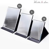 ราคา AL21 กระจกพับ Folded Makeup Mirror สีดำ พกพา สำหรับตั้งโต๊ะ ขนาด M L XL (1008148348)