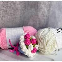 ราคา ช่อดอกไม้ไหมพรมถักมือ มินิ พวงกุญแจจิ๋ว⚘️ (45655639342)