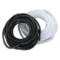 ราคา ไส้ไก่ ไส้ไก่พันสายไฟ เก็บสายไฟ Spiral Wrapping สำหรับจัดเก็บสายไฟสาย ใส ดำ ขนาด 6mm- 30mm #DG13 (26406935362)
