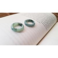 ราคา [Special price] แหวนหยก หยกแท้ Natural jade jadeite type A *ของสะสม (12722062843)