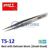 ราคา GOOT TS-12 Precision Tweezer - Heavy Duty (ญี่ปุ่น) (23143317675)