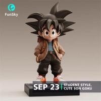 ราคา FUNSKY-STUDIO Dragon Ball Student Goku รุ่น Q อินเทรนด์เล่น GK รูปปั้นของขวัญตกแต่ง DL2512.16 (42277274139)