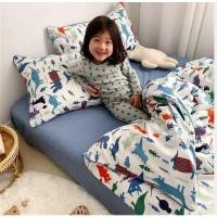ราคา Bedding Thailand ผ้าปูที่นอน ลายไดโนเสาร์ 5 ฟุต (4592288683)