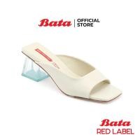 ราคา Bata บาจา Red Label รองเท้าส้นสูงแบบสวม ดีไซน์ด้วยส้นแก้ว สูง 2 นิ้ว สำหรับผู้หญิง สีขาว รหัส 6601325 สีดำ รหัส 6606325 (21171546451)