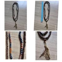 ราคา สร้อยประคำ เก่าเก็บ ทำจากไม้มงคล 2 เส้น ขนาด 1 ไม้บรรทัด (27650345641)