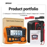 ราคา PMH-MH10 เมกะโอห์มมิเตอร์ดิจิทัล LED ฉนวนกันความร้อน 100-1000V โอห์ม คุณภาพสูง (50851703282)