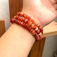 ราคา Orange Agate สร้อยข้อมือ หินแท้ หินอาเกต โมรา สีส้ม ขนาด 6 , 8 มม. (14449233495)