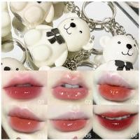 ราคา Art VALUE ลิปสติก ลิปกลอส จี้หมีน้อยพวงกุญแจ สีขาวน่ารัก (24652442420)