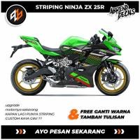 ราคา NINJA ZX25R STRIPING / KAWASAKI NINJA ZX 25 R / ZX25R สติ๊กเกอร์มอเตอร์ไซค์ (26814409185)
