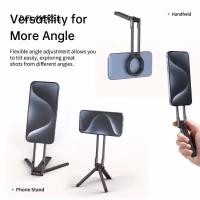 ราคา เดลเมอร์สล โทรศัพท์ขาตั้งกล้อง คาราไบเนอร์,พับปรับสองด้านแม่เหล็กขาตั้งกล้อง,สนับสนุนมั่นคงสร้างสรรค์แบบพกพา หน้าท้อง แม่เหล็กโทรศัพท์ขาตั้งกล้องสตรีมสด (52404655619)