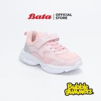 ราคา Bata Bubble Gummers Girls' Ortholite Slip on Sneakers รองเท้าผ้าใบ แบบสวม สำหรับเด็กหญิง รุ่น Bolt สีชมพู 3411534 (8744738472)