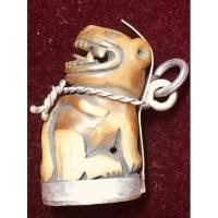 ราคา หลวงพ่อปาน วัดคลองด่าน บางเหี้ย จังหวัดสมุทรปราการ ปลุกเสกเสือแกะจากเขี้ยวเสือ (17441510120)