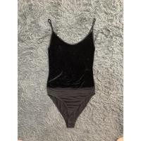 ราคา บอดี้สูทสายเดี่ยวกำมะหยี่ZARA (5881844880)