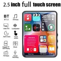ราคา เครื่องเล่น MP3 บลูทูธหน้าจอสัมผัสเต็มรูปแบบขนาด 2.5 นิ้วสร้างหน่วยความจํา 128G และรองรับ 128G TF ขยายและเพลงไฮไฟและบันทึกเสียง & E-Book (27318643567)