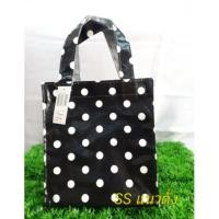 ราคา กระเป๋าผ้าเคลือบPVC กันน้ำ (Size SS แนวตั้ง) (961170660)