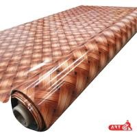 ราคา [ยาว 5เมตร] เสื่อนอก เสื่อน้ำมัน ปูพื้น ผิวเงา หน้ากว้าง 2.00เมตร (80") หนา 0.40-0.60มม. (5438864606)