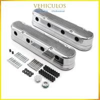 ราคา Polished Finned Coil Aluminum Valve Cover 241-181 For Chevrolet Small Block V8 GEN III/IV LS1 LS2 L (52753753417)