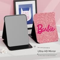 ราคา กระจกพกพา กระจกแต่งหน้า อิน สไตล์เจ้าหญิงตุ๊กตาบาร์บี้กระจกแต่งหน้าอเมริกันย้อนยุคกระจกแต่งตัวแบบพกพาสก์ท็อปกระจกพับสก์ท็อปกระจกขนาดเล็ก (53905384643)