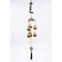ราคา noonlarshops ระฆังลม กระดิ่งลม โมบายลม วินเทจ Wind Chimes Vitage รูปหล่อพญานาค 2 ชั้น (NEW) (3769113862)