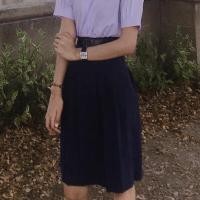 ราคา กระโปรงนักเรียนทรงแคบ (2207435442)