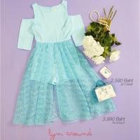 ราคา Lyn around blue dress ELSA (10622217)