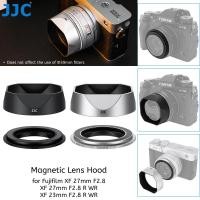 ราคา JJC เลนส์แม่เหล็กสําหรับ Fujifilm Fuji XF 27mm F2.8 & XF 27mm F2.8 R WR & XF 23mm F2.8 R WR เลนส์กล้อง, ABS Square Sunshade Hood พร้อมอะแดปเตอร์กรองแหวนเหมาะกับ 39mm UV Filter (48854646779)
