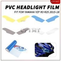 ราคา Motorcycle Headlight film Decor Sticker Decals Fit For YAMAHA YZF-R3 YZF-R25 YZFR25 YZFR3 2015-2018 (57705255619)