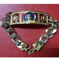 ราคา เลสข้อมือ หลวงพ่อรวย ปาสาทิโก (พระมงคลสิทธาจารย์) รุ่นไตรมาส59 รวย รวย รวย วัดตะโก อ.ภาชี จ.อยุธยา กะไหล่ทอง ลงยาสีแดง (22326645583)