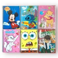 ราคา สมุดสันห่วงลายการ์ตูน (เล่มใหญ่) ลิขสิทธิ์แท้ (25830300434)