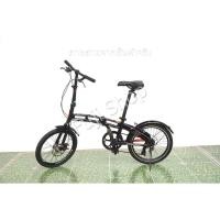 ราคา จักรยานพับได้ญี่ปุ่น - ล้อ 20 นิ้ว - มีเกียร์ - อลูมิเนียม - Doppelganger - สีดำ [จักรยานมือสอง] (24693391915)