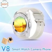 ราคา [โค้ด SPCCBNSNM คืน 10%] Smart Watch V8 กล้องนาฬิกาบูลทูธ ใส่ซิมได้ Bluetooth (340191110)