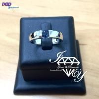 ราคา แหวนไพลินชายเรือนเงินแท้ (42352318278)