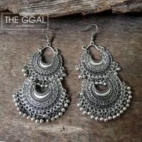 ราคา ต่างหูอินเดีย แบบระย้า (2294705102)